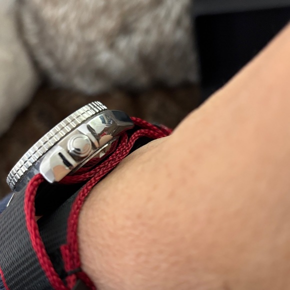 Rare! Seiko Adult/Unisex “Pepsi” Dive Automatic Watch 38mm - Picture 7 of 13